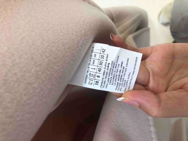 Max Mara Max Mara Nude Pink Coat Size L / US 10 / IT 46 - 3 Thumbnail