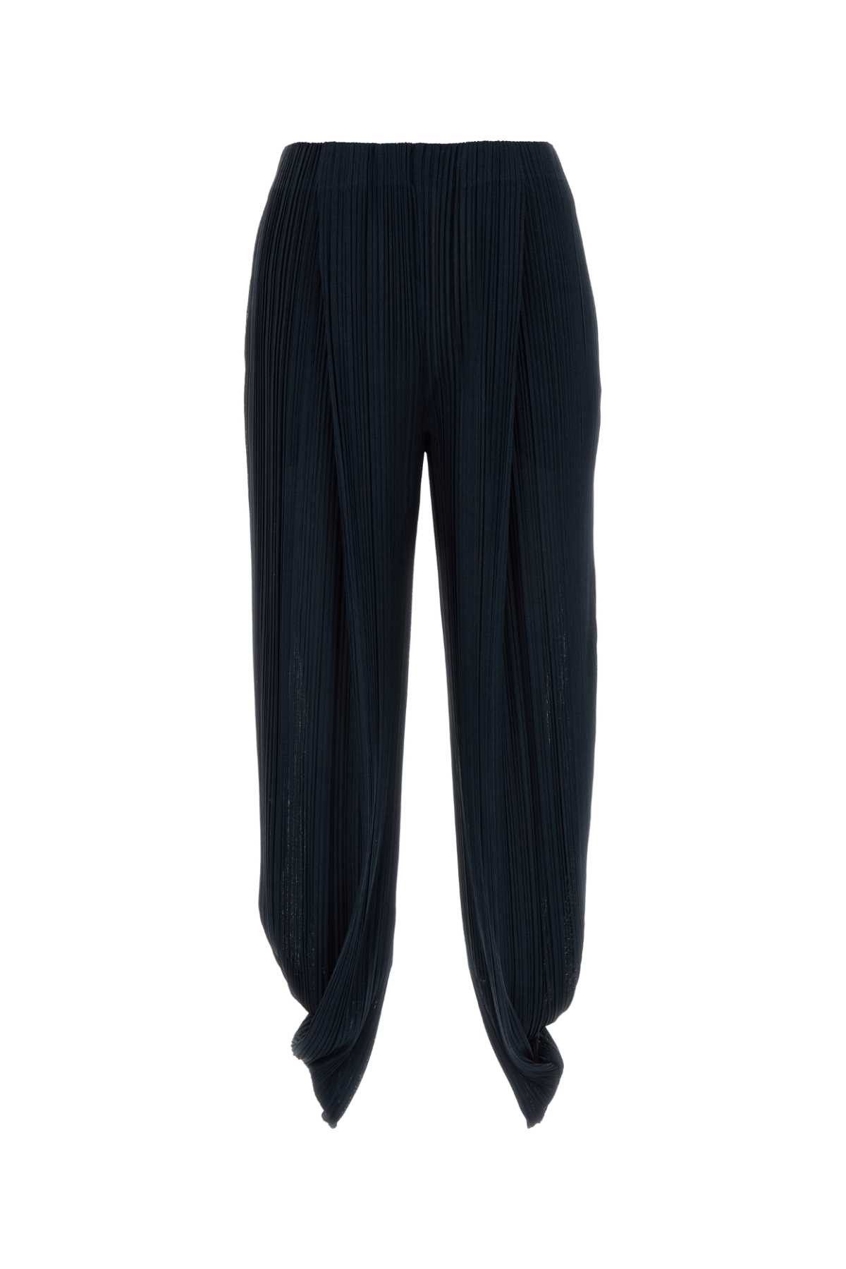 Giorgio Armani Navy Blue Jersey Pant Size 27" / US 4 / IT 40 - 1 Thumbnail