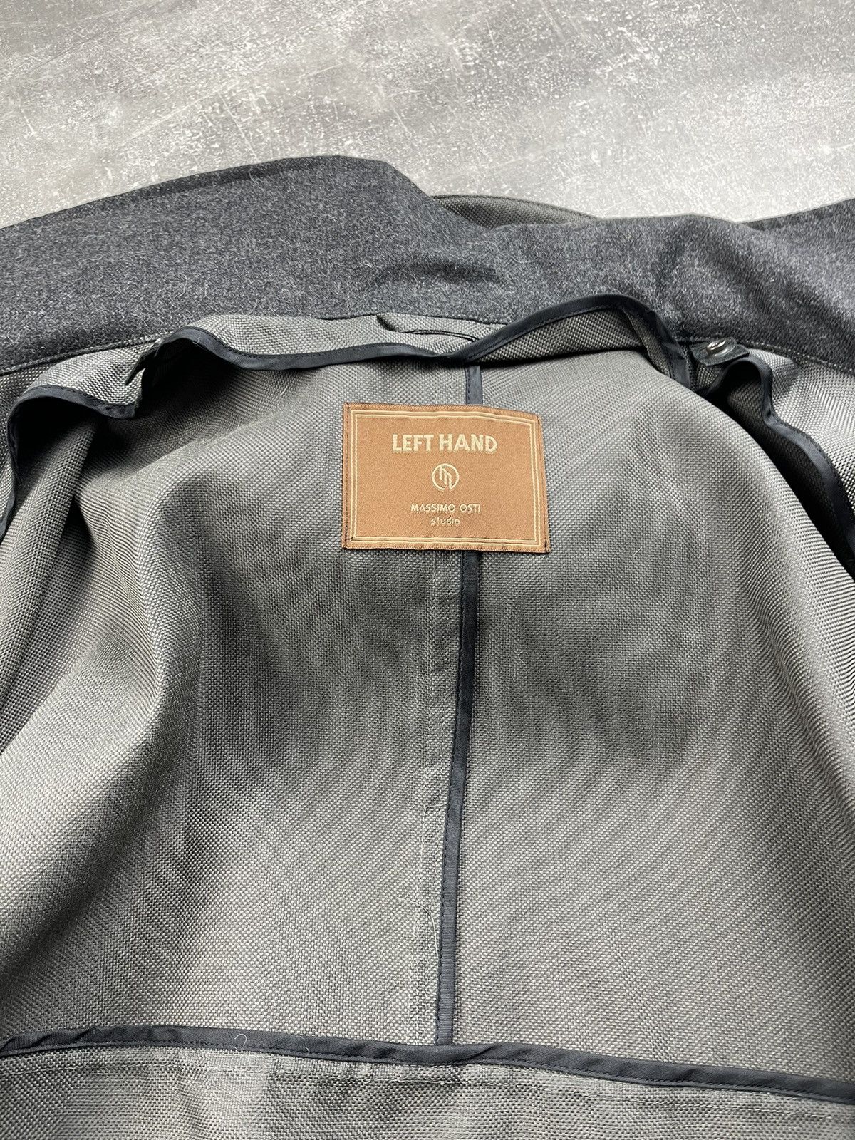 Left Hand × Massimo Osti Laft Hand Massimo Osti Archives 80s Italy Lined Jacket Coat Size US L / EU 52-54 / 3 - 13 Thumbnail