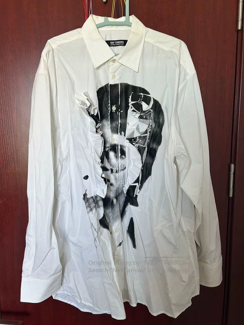 Raf Simons Raf Simons SS21 three-dimensional cut lace head shirt Size US L / EU 52-54 / 3 - 1 Thumbnail