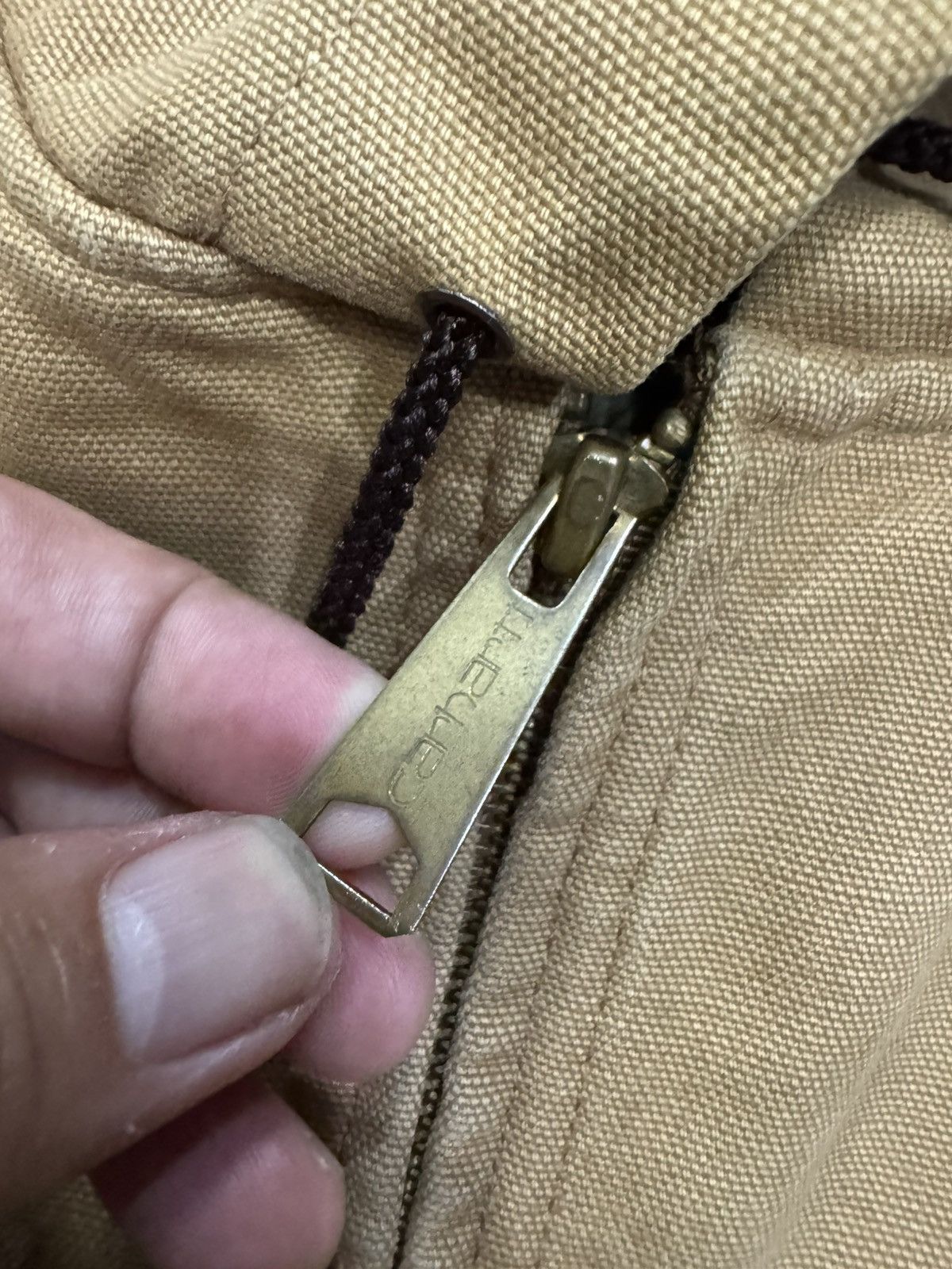 Carhartt VINTAGE 90s CARHARTT CHORE HOODIE INSULATED JACKET Size US XL / EU 56 / 4 - 4 Thumbnail