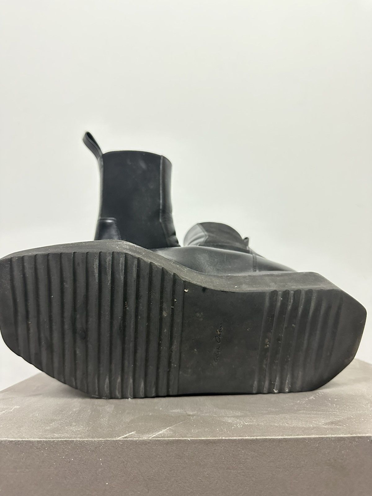 Rick Owens FW22 ‘STROBE’ Turbo Cyclops Boots Size US 11 / EU 44 - 6 Thumbnail
