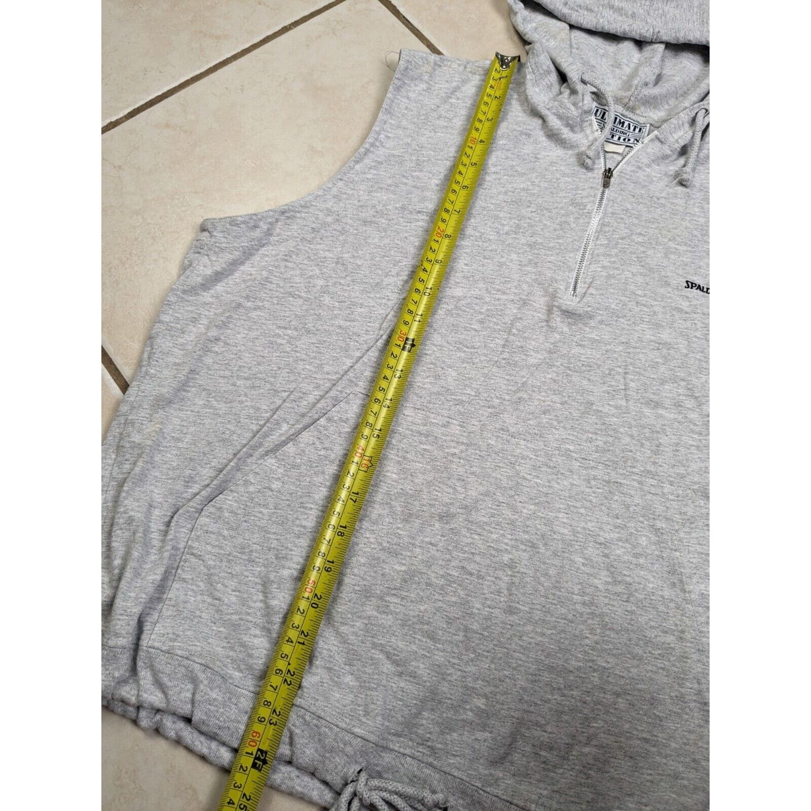 Spalding Spalding Ultimate Edition Quarter Zip Sleeveless Sweatshirt Size US M / EU 48-50 / 2 - 8 Thumbnail