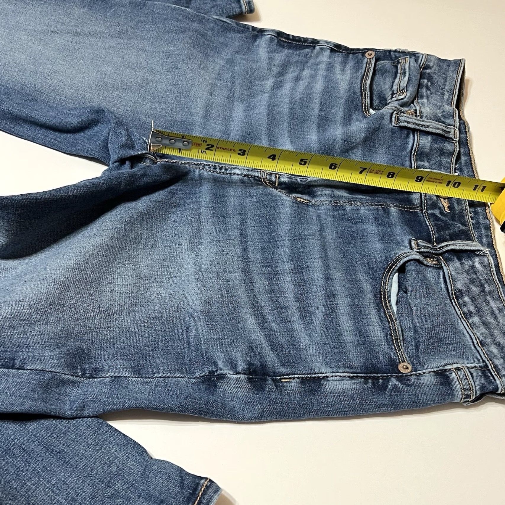 American Eagle Outfitters American Eagle Outfitters Jeans Womens 10 Regular High Rise Skinny Kick 29x31 Blue Stretch Denim 5-Pocket Logo Size 32" / US 10 / IT 46 - 4 Thumbnail