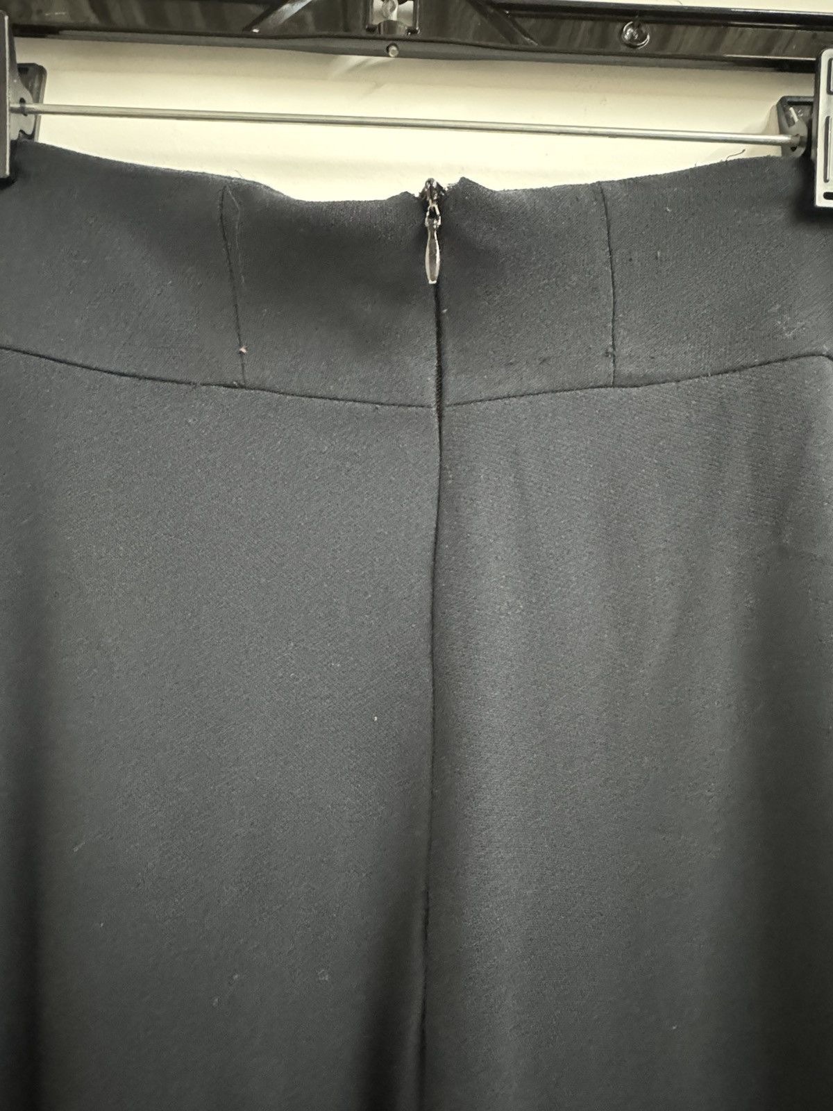Balmain Balmain Paris Wide Leg High Waisted Trousers – Black Size 26" / US 2 / IT 38 - 6 Thumbnail
