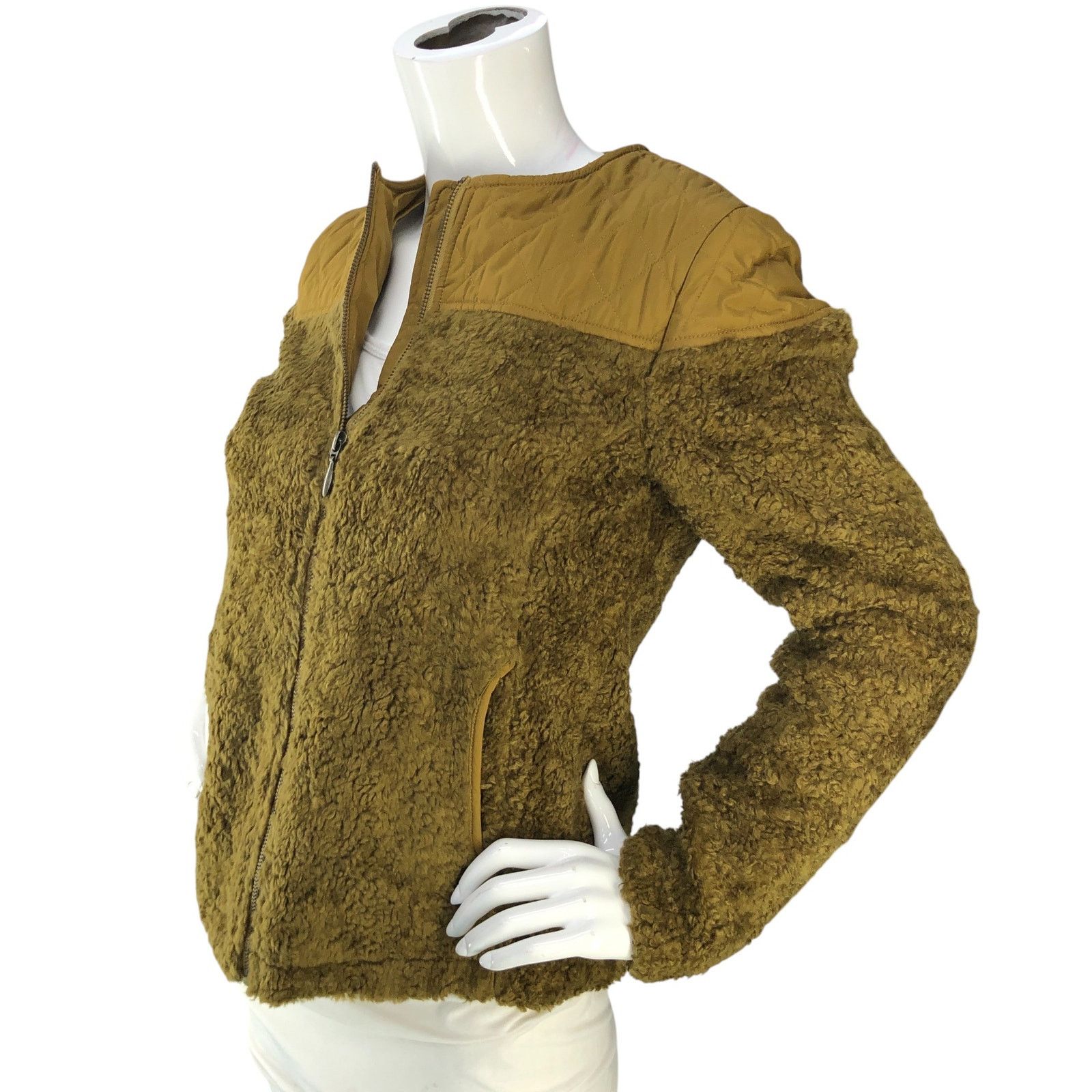 Prana Prana Size S Jacket Good Lux Mixed Media Quilted Sherpa Size S / US 4 / IT 40 - 4 Thumbnail