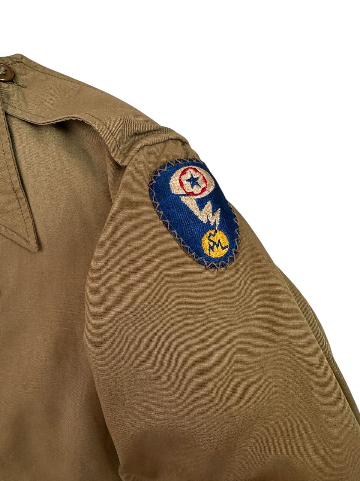 Vintage True Vintage 40s WWII US ARMY M-41 FIELD JACKET Size US L / EU 52-54 / 3 - 4 Thumbnail