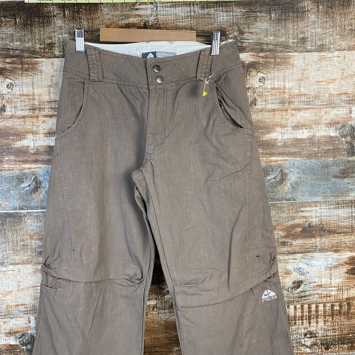Nike ACG DL Nike Acg Brown Cargo Multipocket Pants #C1131 Size US 27 - 2 Thumbnail
