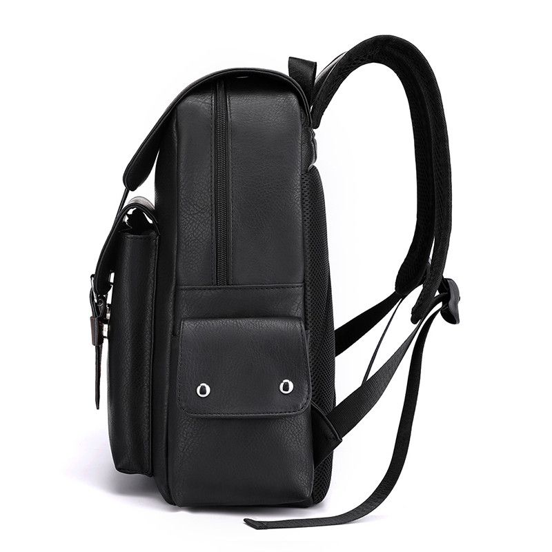 Japanese Brand PU Leather Backpack Size ONE SIZE - 4 Thumbnail