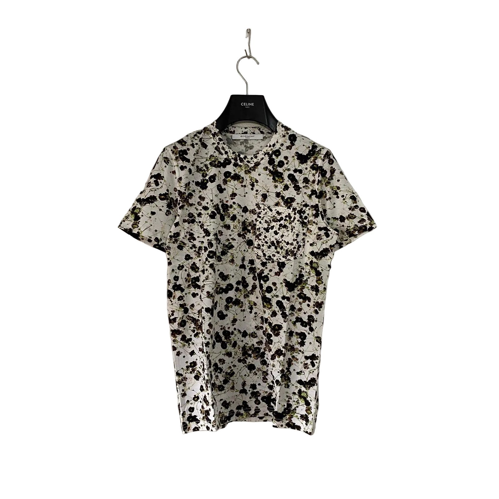 Givenchy White Baby's Breath Pocket T-Shirt Size XS / US 0-2 / IT 36-38 - 1 Thumbnail