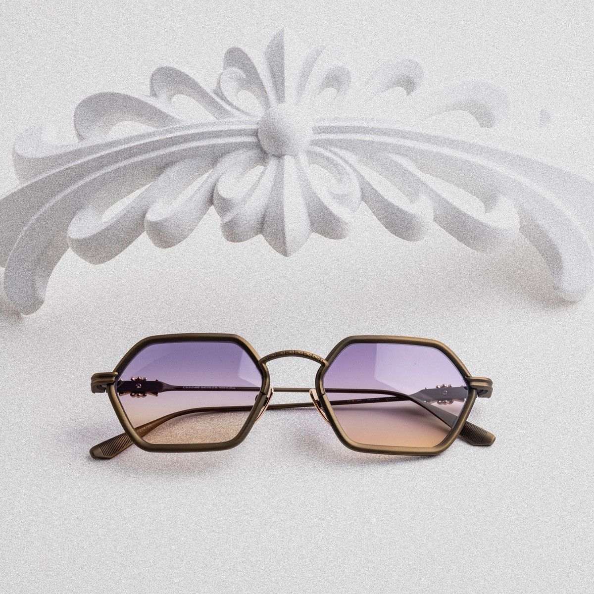 Chrome Hearts CHROME HEARTS DATASS SAND SUNGLASSES Size ONE SIZE - 6 Thumbnail
