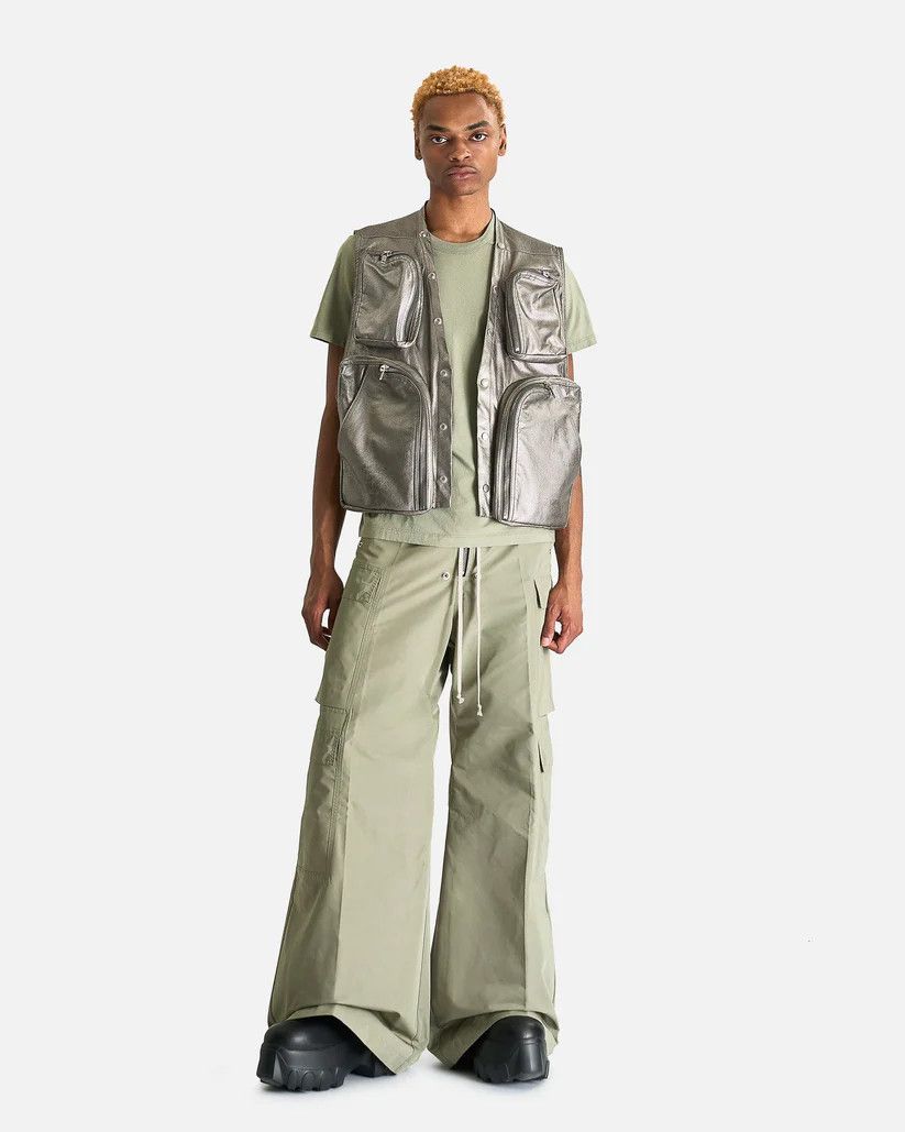 Rick Owens o1s1v1r1oon0825 Cargobelas Pants in Green/Celadon Size US 34 / EU 50 - 4 Thumbnail