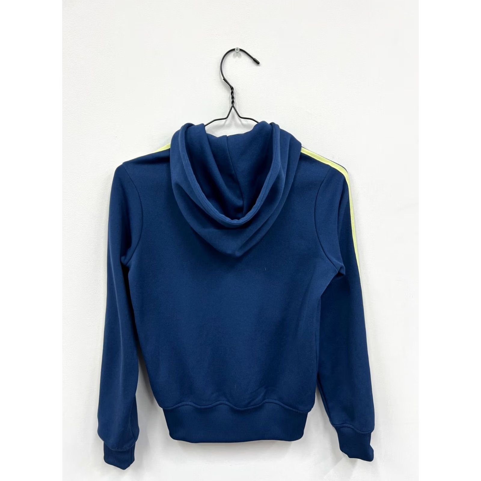 Adidas Adidas Originals Track Top Hooded Jacket Womens Size S Blue Short Zip Full Zip Vintage Size S / US 4 / IT 40 - 6 Thumbnail