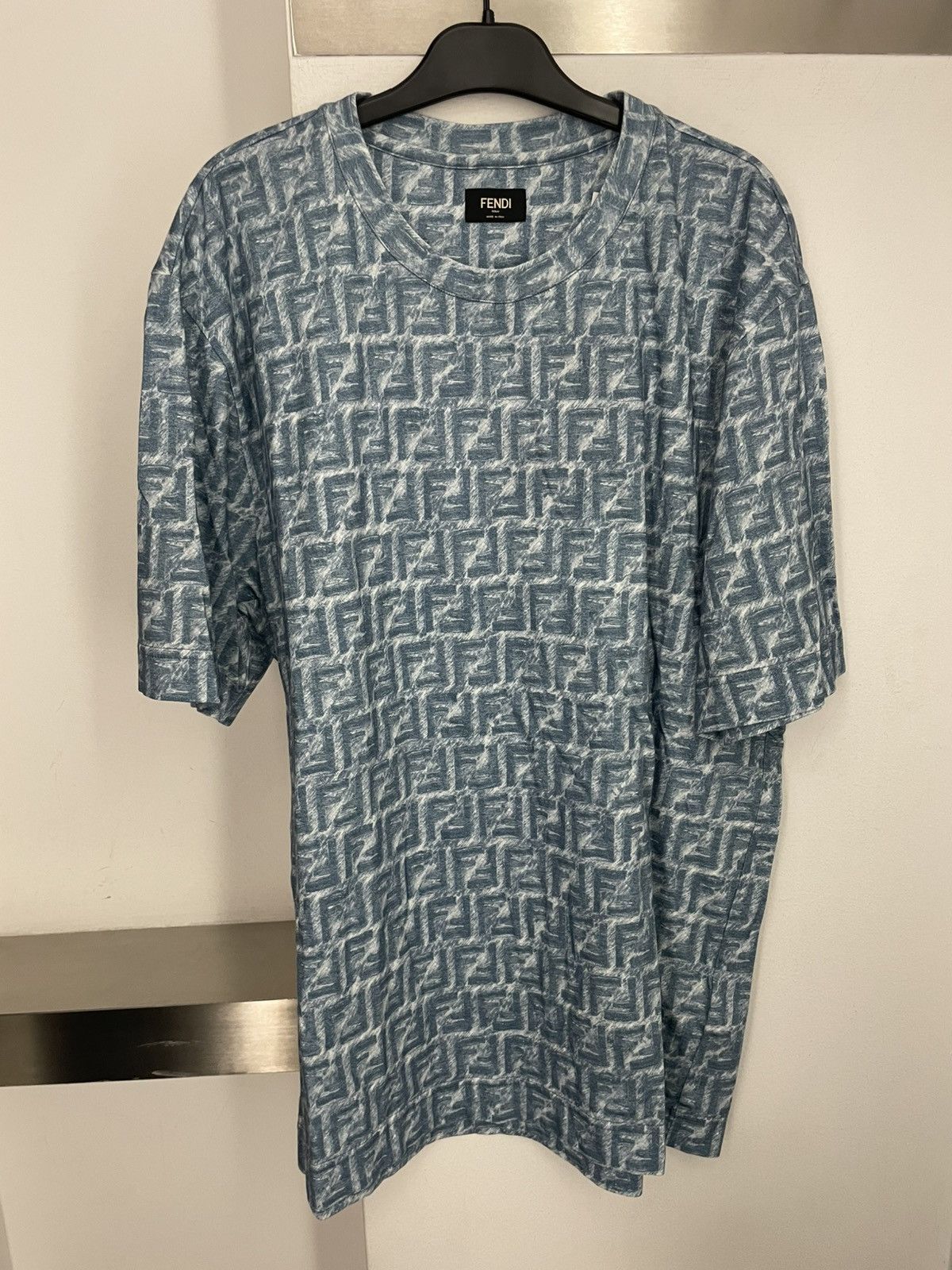 Fendi Ff print oversized t-shirt Size US XXL / EU 58 / 5 - 1 Thumbnail