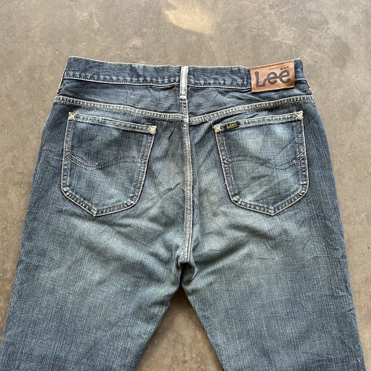 Japanese Brand × Jean × Vintage Vintage Lee Faded Distressed Denim Jean Pant W33 Size US 33 - 11 Thumbnail