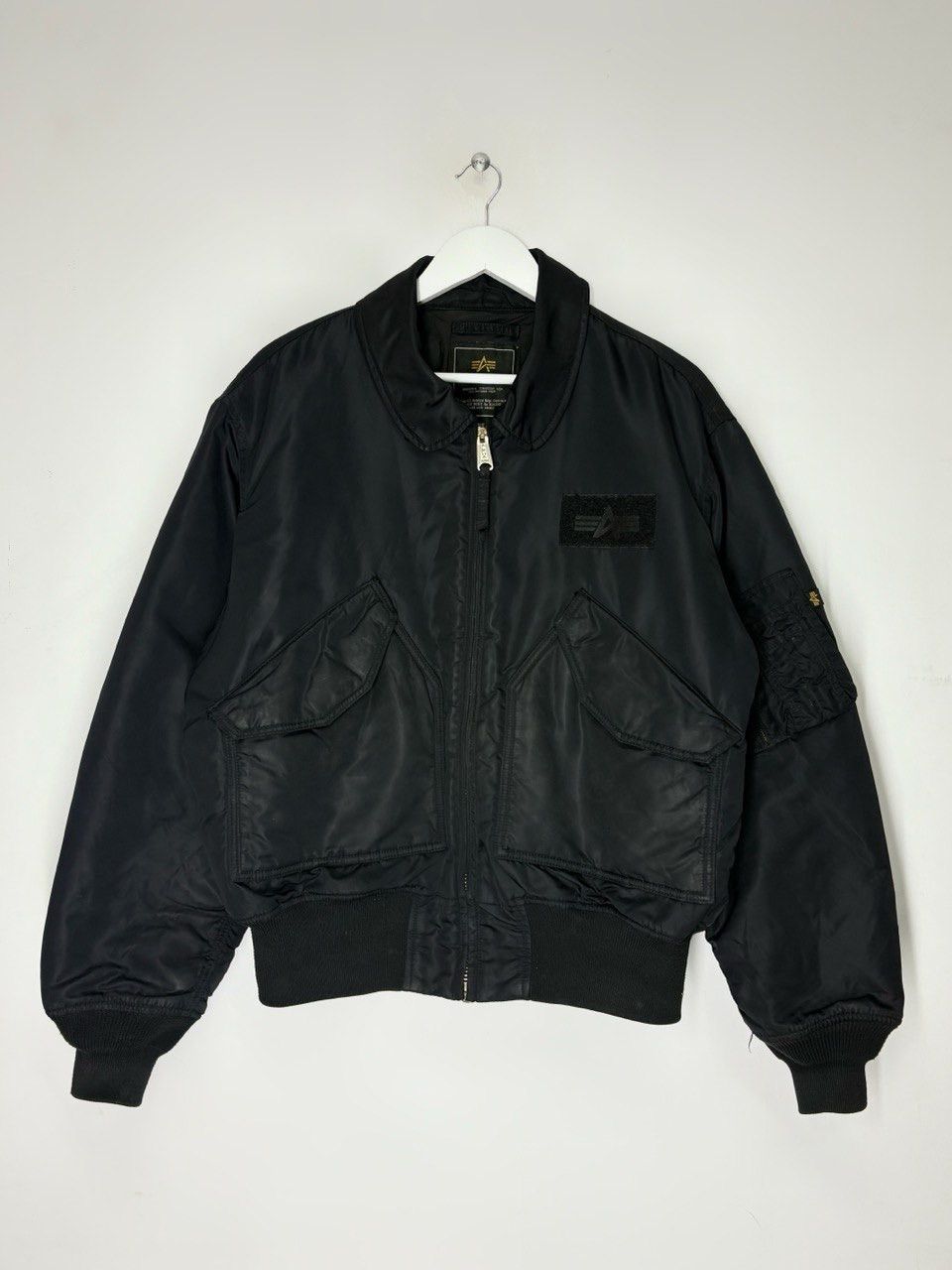 Alpha Industries Vintage Alpha Industries CWU 45/P Army Flight Bomber Jacket Size US L / EU 52-54 / 3 - 1 Thumbnail