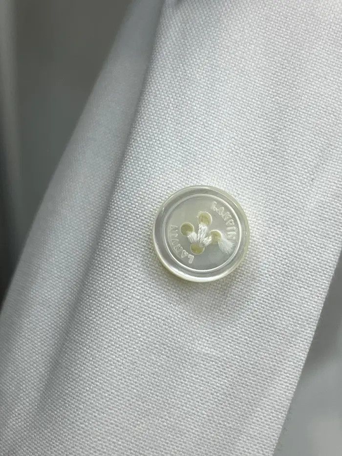 Lanvin Lanvin Classic Basic White Shirt Size US S / EU 44-46 / 1 - 4 Thumbnail