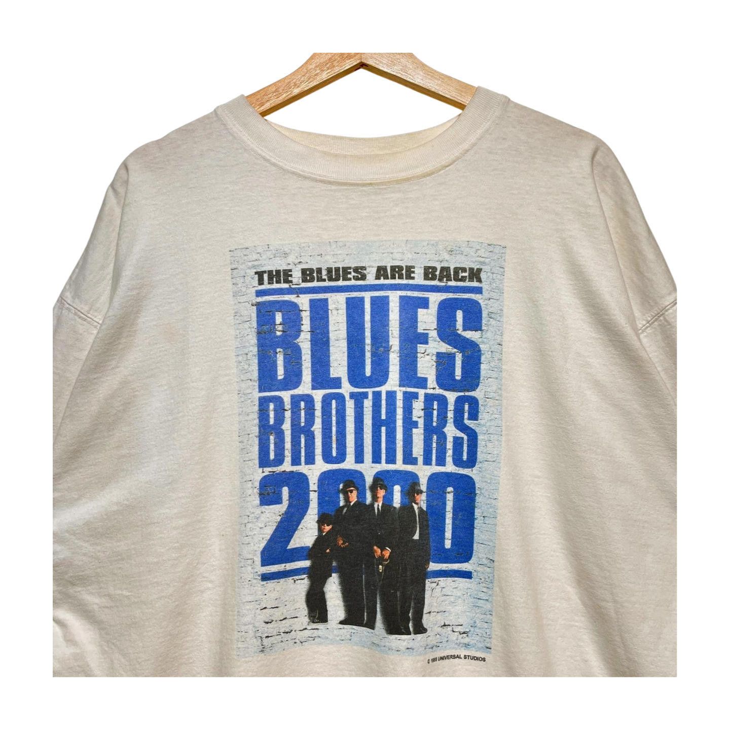 Universal Studios × Vintage Vintage 1998 Blues Brother 2000 T-shirt XL Movie Promotion Size US XL / EU 56 / 4 - 2 Thumbnail