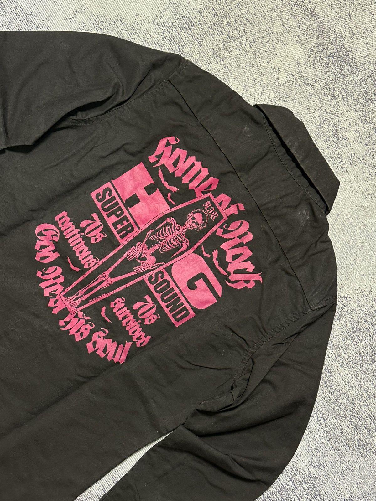 Hysteric Glamour Rare Y2k Hysteric Glamour Home Of Rock Long Sleeve Shirt Size US S / EU 44-46 / 1 - 9 Thumbnail