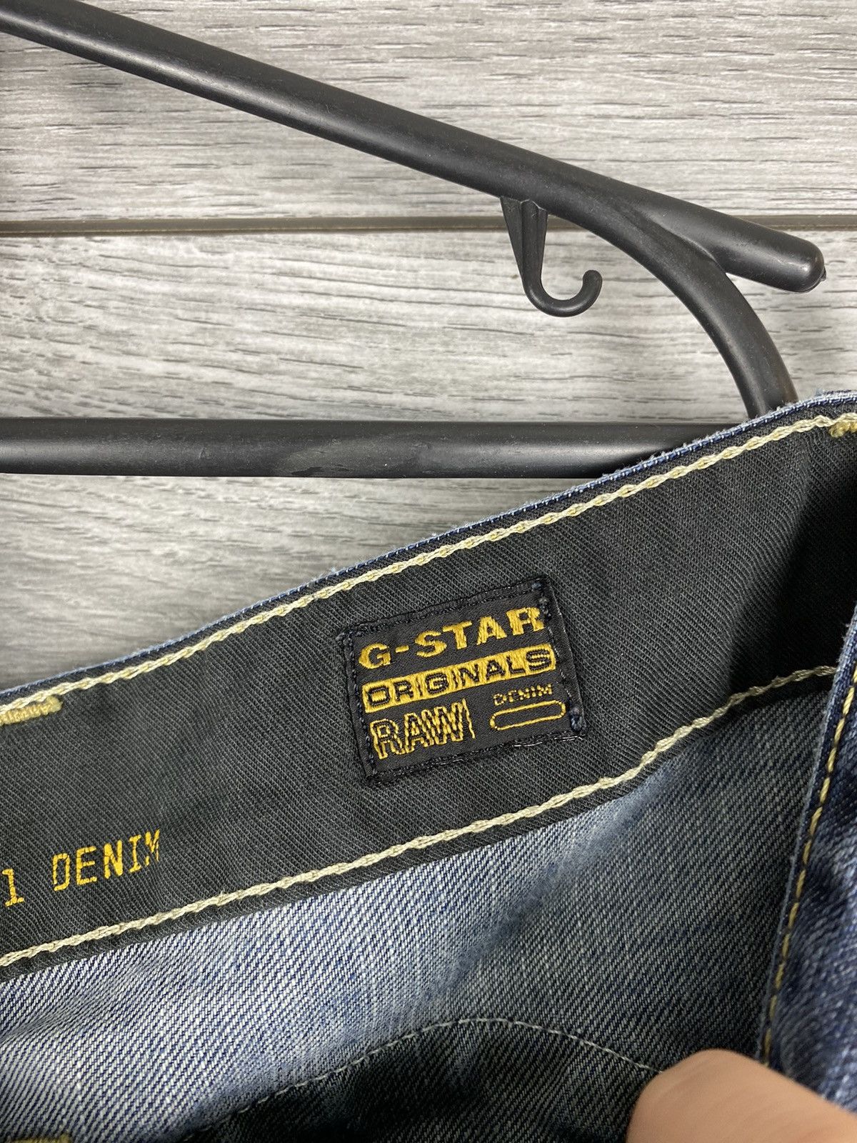 G-Star Mens Vintage G-Star J-Cut Avant Garde Jeans Size US 34 / EU 50 - 7 Thumbnail