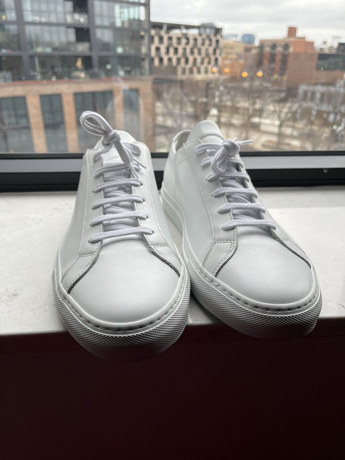 image of Common Projects Common Project Shoes in White, Men's (Size 11.5)