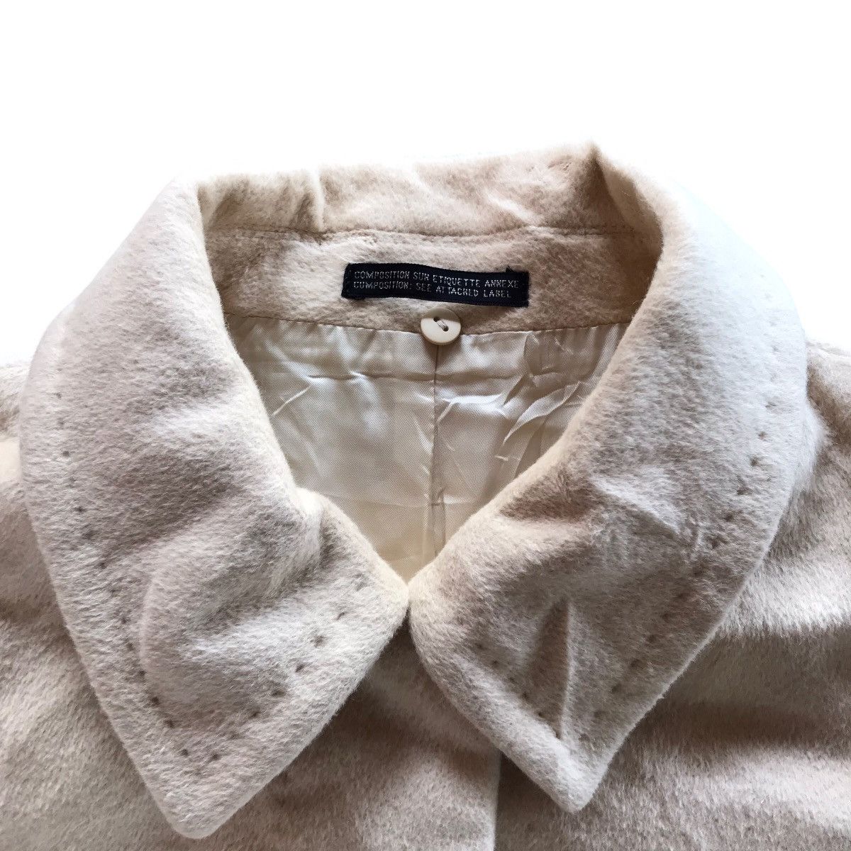 Yohji Yamamoto Vintage INED by Yohji Yamamoto Trench Coat Jacket Size S / US 4 / IT 40 - 6 Thumbnail