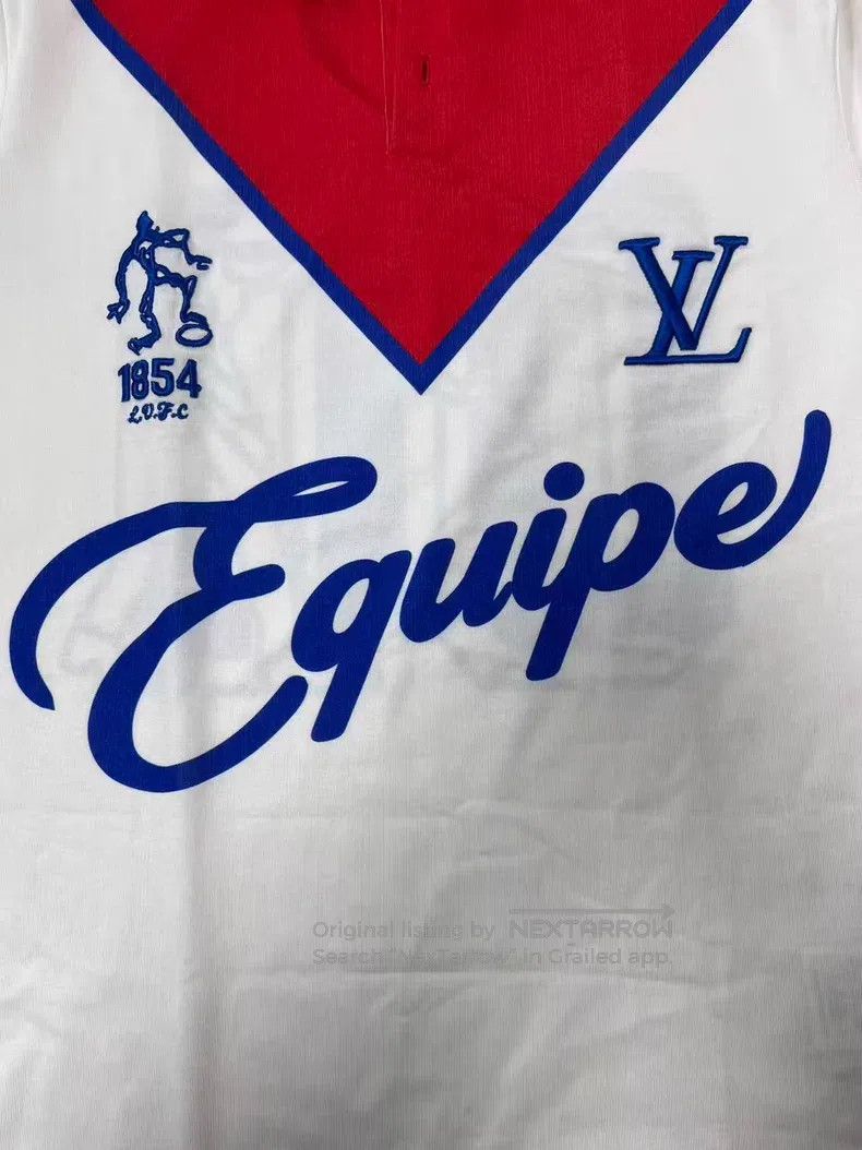 Louis Vuitton Louis Vuitton Logo Color-Block Polo Short Sleeve Polo Shir Size US S / EU 44-46 / 1 - 3 Thumbnail