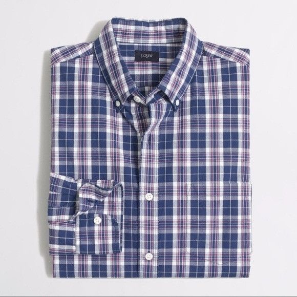 J.Crew J Crew Button Down Plaid Men’s Size US M / EU 48-50 / 2 - 1 Thumbnail