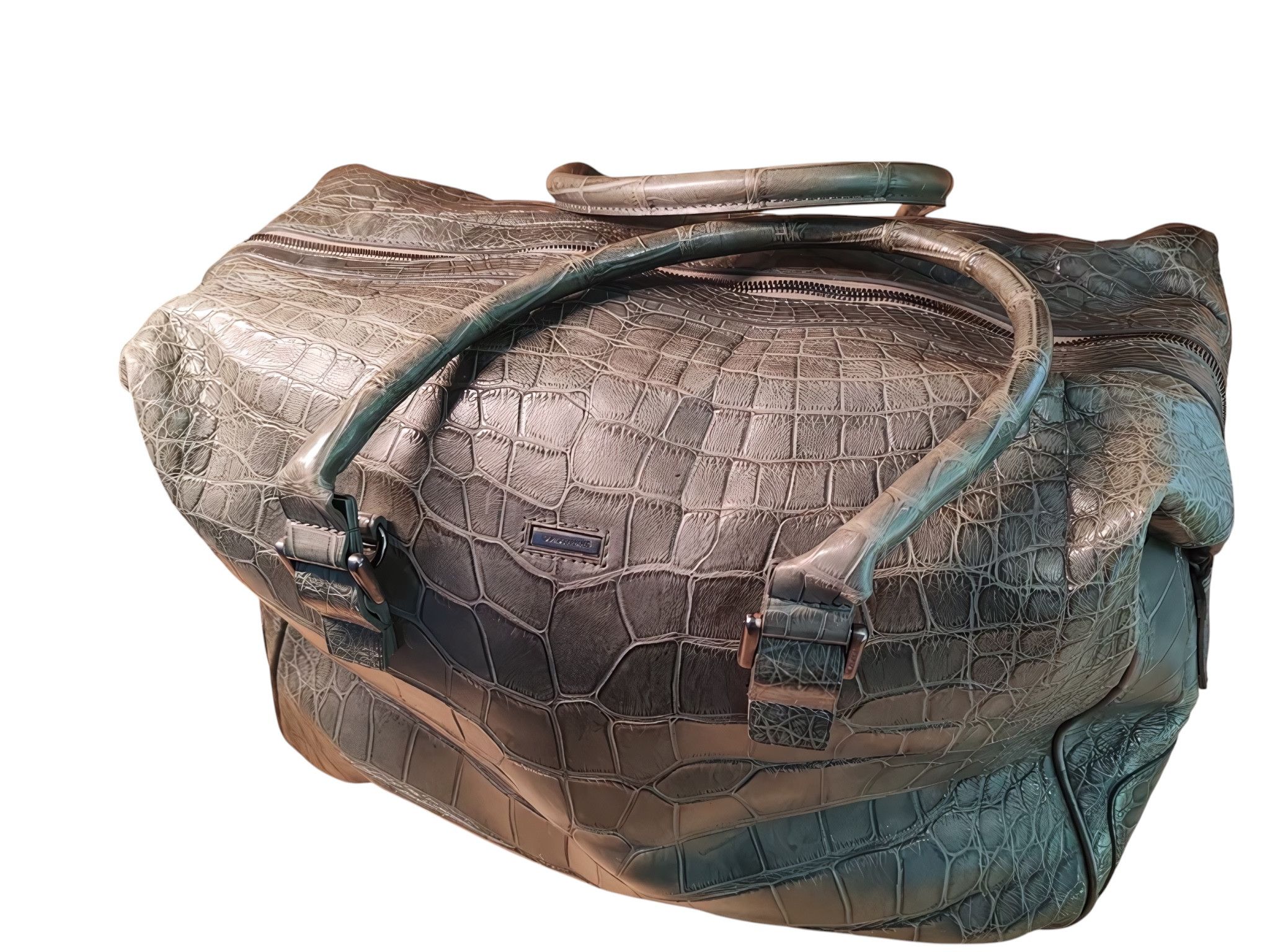 Giorgio Armani REAL CROCODILE LEATHER BAG WITH CROCODILE FOLDER Size ONE SIZE - 4 Thumbnail