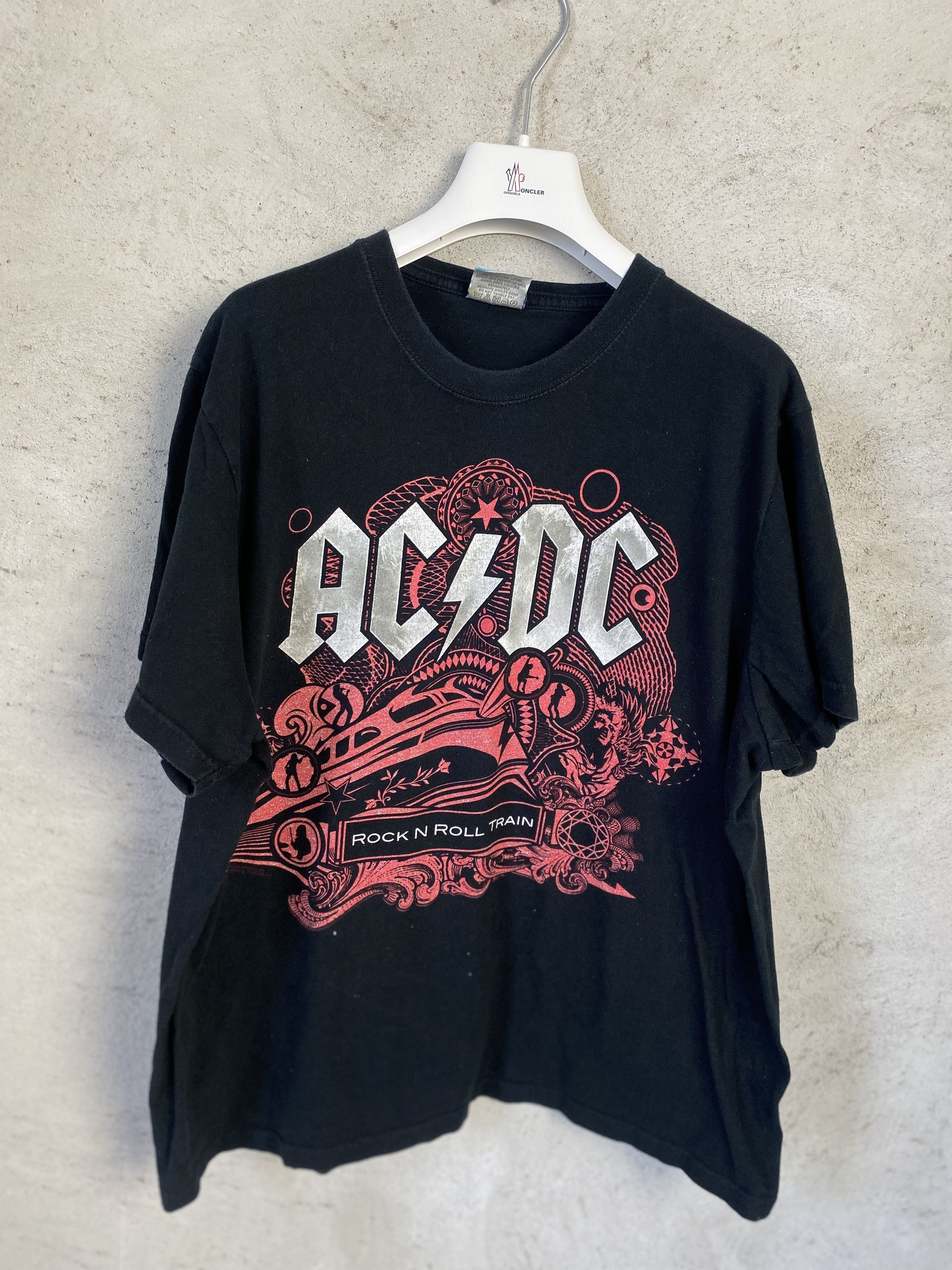 AC/DC ACDC t-shirt tee printed 2008/2009 rock band opium Size US XL / EU 56 / 4 - 1 Thumbnail