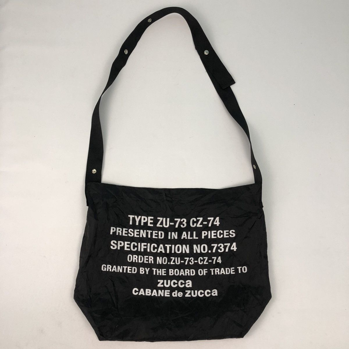 CABANE de ZUCCa CABANE DE ZUCCA NYLON SLING TOTE BAG Size ONE SIZE - 1 Thumbnail