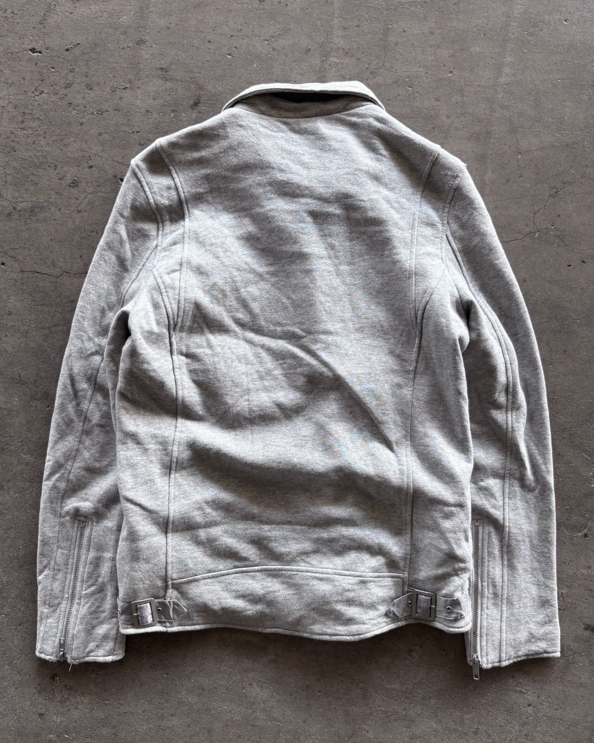 Japanese Brand Pine Bluff Assymetrical Grey Sweatshirt Jacket Size US M / EU 48-50 / 2 - 9 Thumbnail