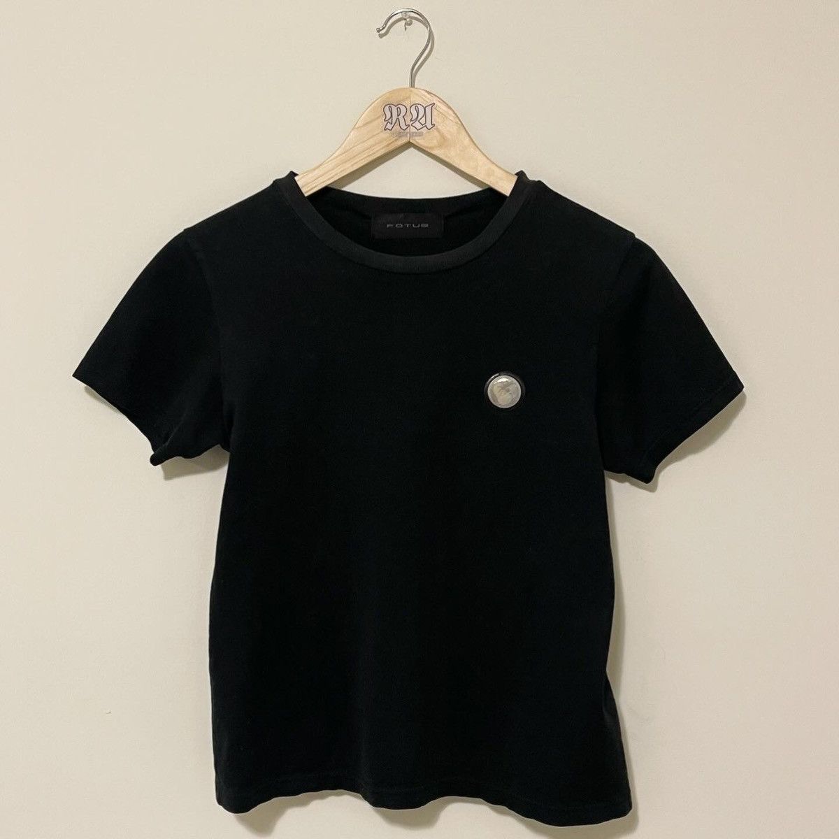 image of Cyber Green x Cybergreen Fotus “Sentrum 20040925” Tee in Black, Men's (Size Small)