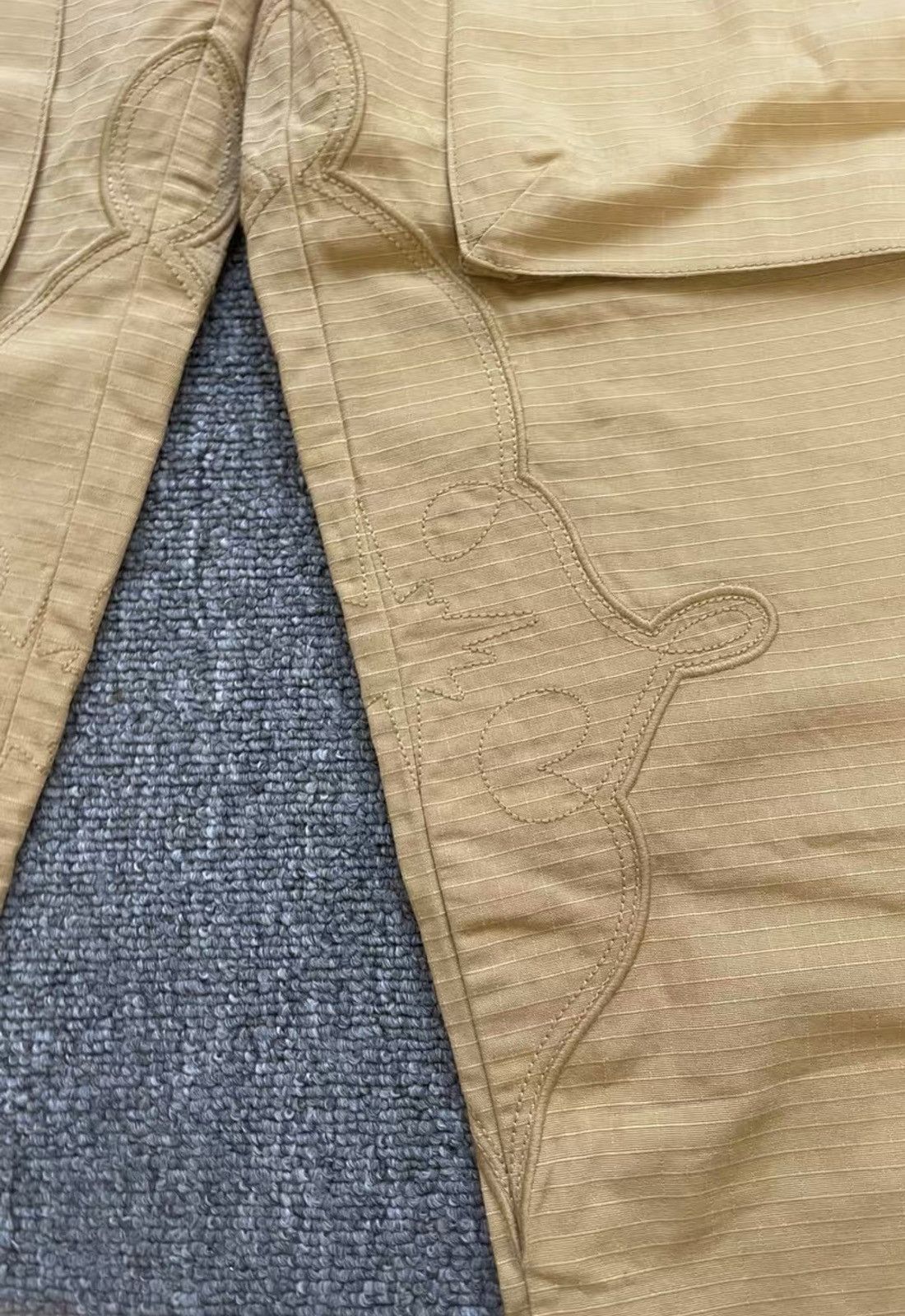 Billionaire Boys Club BBC Embroidered Cargo Multi-Pocket Straight-Leg Pants Size US 34 / EU 50 - 4 Thumbnail