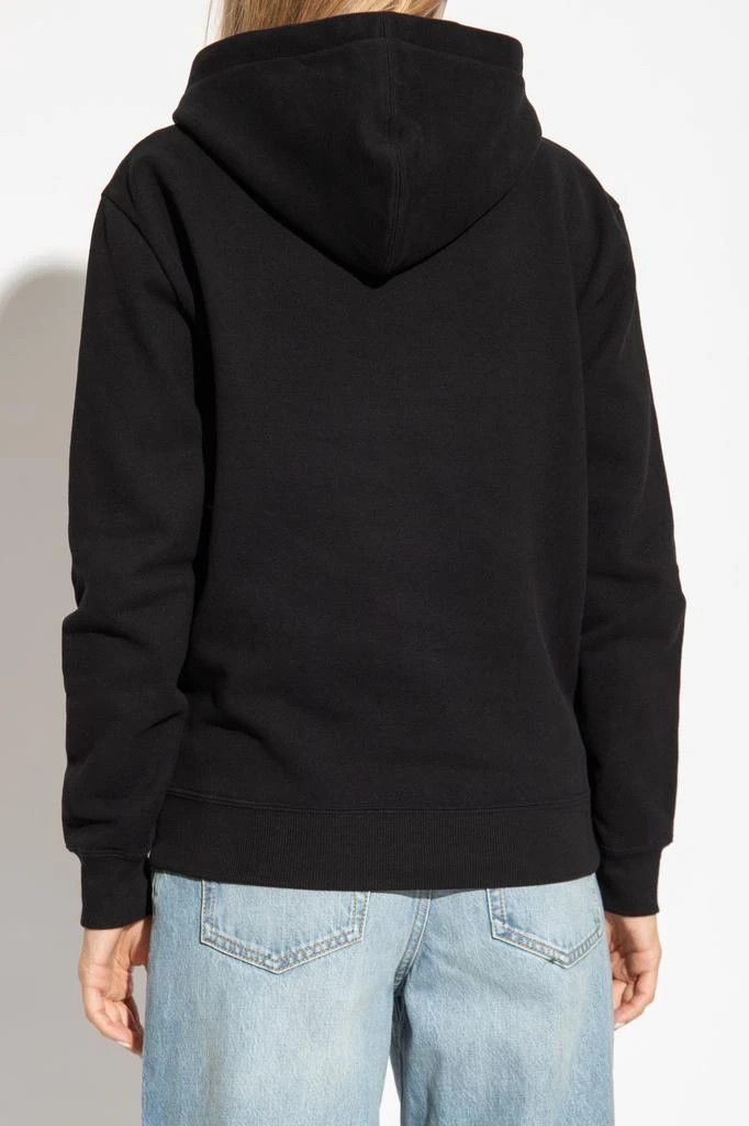 Saint Laurent Paris o1b1hav110425 SL Hoodie in Black Size S / US 4 / IT 40 - 4 Thumbnail