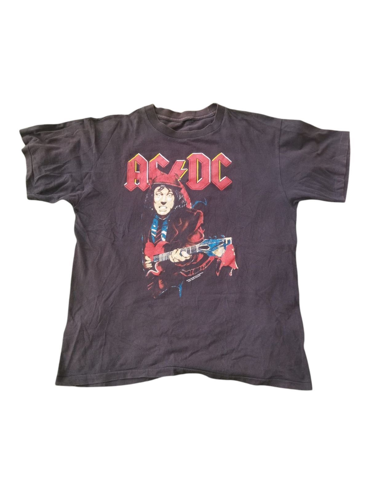 Band Tees × Vintage Vintage 90s AC/DC ACDC Tour 1996 Tee Size US L / EU 52-54 / 3 - 1 Thumbnail
