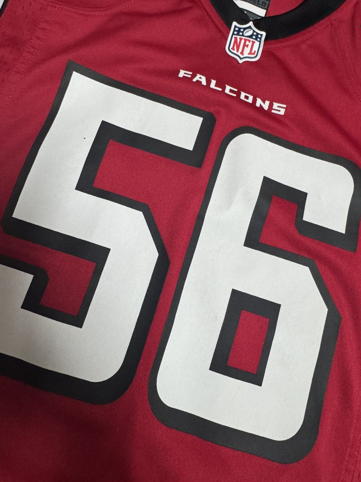 Nike Atlanta Falcons Sean Weatherspoon #56 NFL Game Home Jersey Size US S / EU 44-46 / 1 - 3 Thumbnail