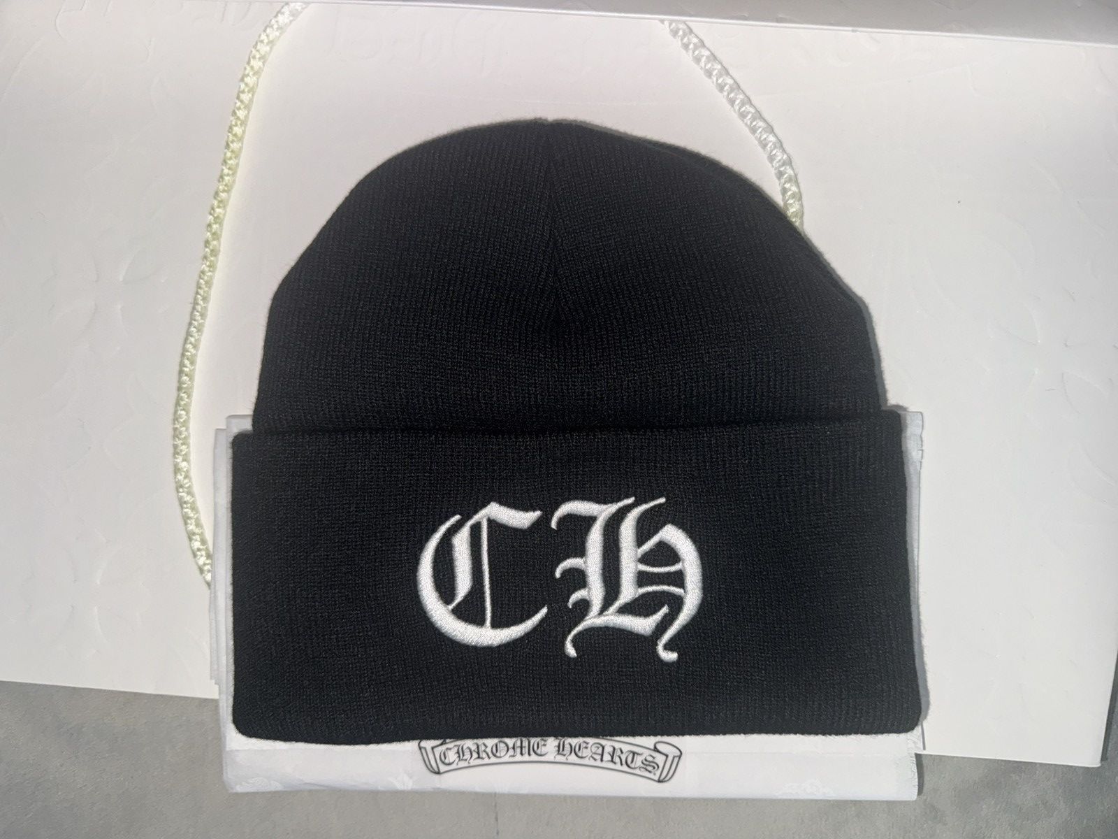 Chrome Hearts Plus Patch Beanie - Grey – Young Professionals