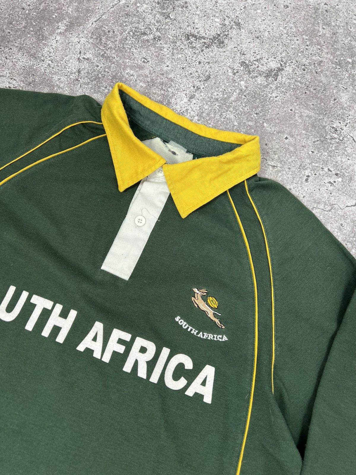 Other Vintage South Africa Rugby Long Sleeve Size US L / EU 52-54 / 3 - 12 Thumbnail