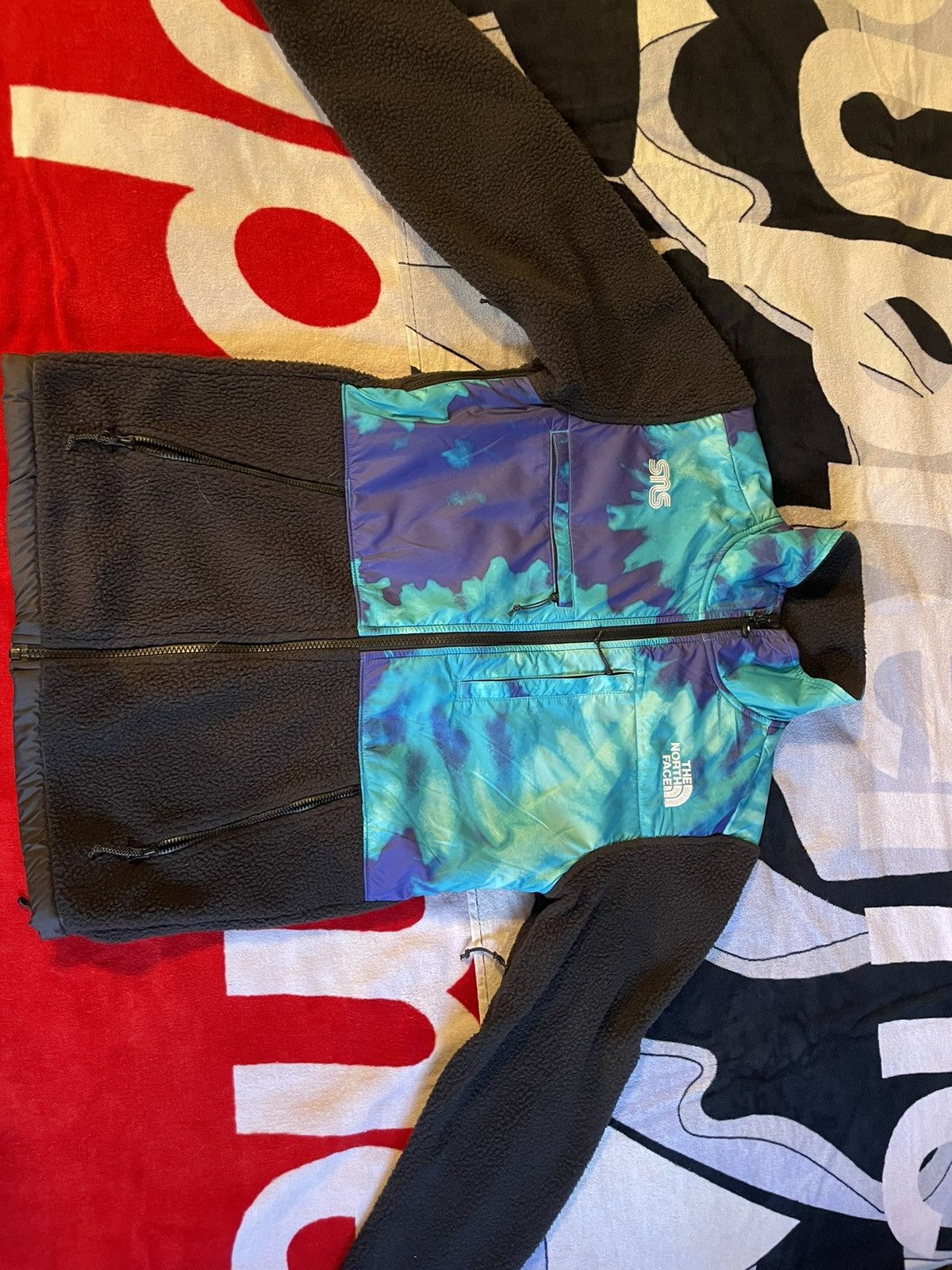 The North Face TNF X SNS Tie Dye Denali Size US XS / EU 42 / 0 - 1 Thumbnail
