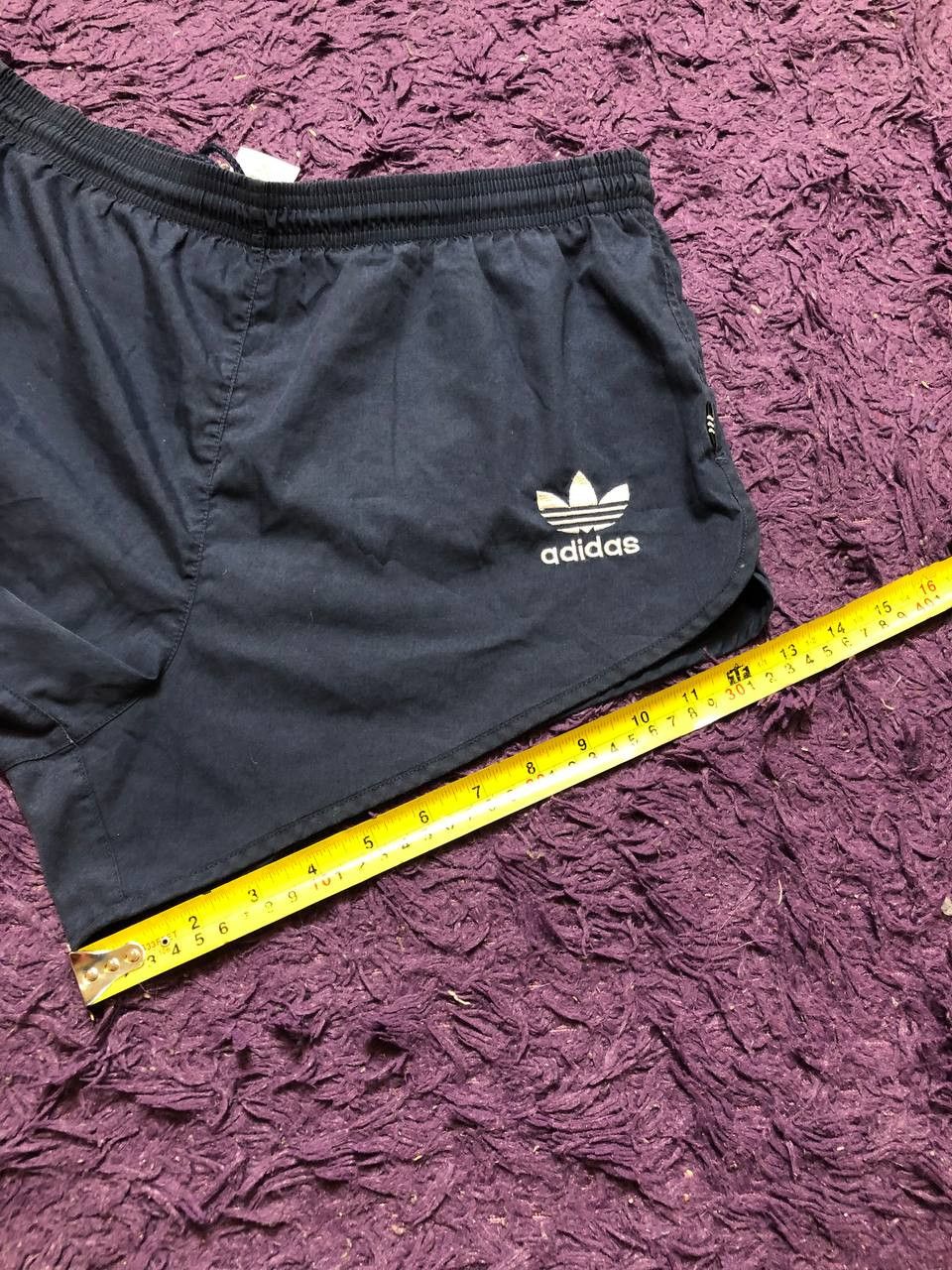 Adidas Adidas streetwear shorts sports retro nylon logo rare Size US 32 / EU 48 - 9 Thumbnail