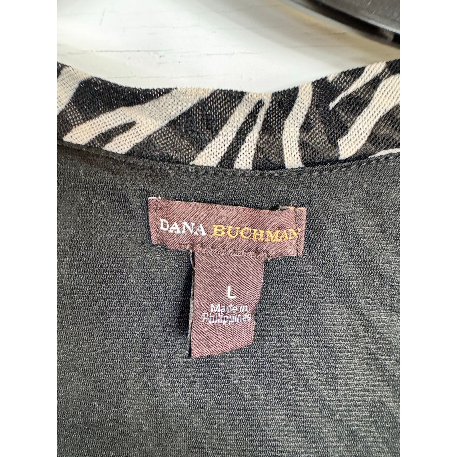 Other Dana Buchman Short Sleeve Blouse Women's Size Large Size L / US 10 / IT 46 - 3 Thumbnail