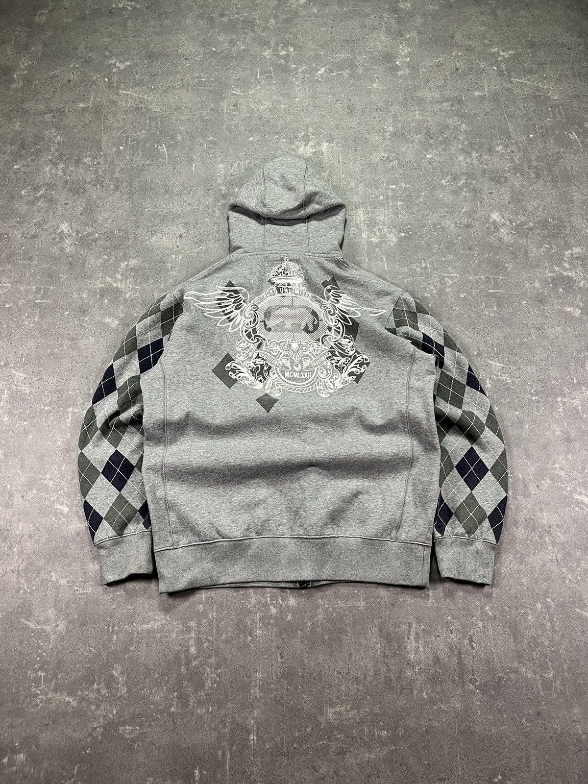 Ecko Unltd. Crazy Vintage Ecko Unltd Zip Hoodie Y2K L Size US L / EU 52-54 / 3 - 2 Thumbnail