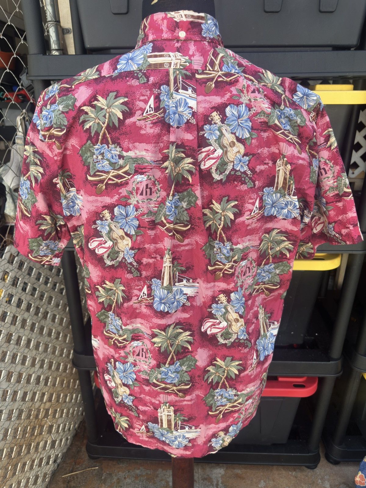 Reyn Spooner Rare Reyn Spooner Bank Of Hawaii Hawaiian Shirt Men's M Size US M / EU 48-50 / 2 - 2 Thumbnail