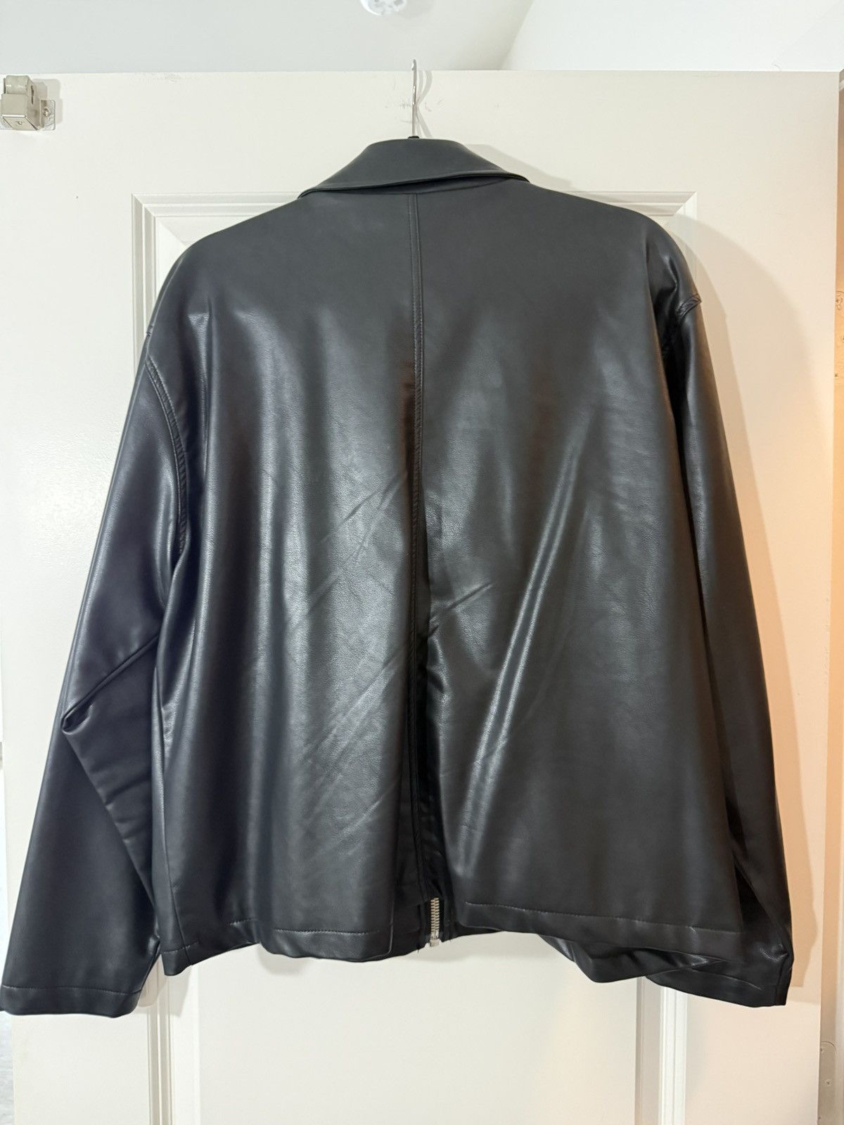 California Arts Fairfax Vegan Leather Blouson