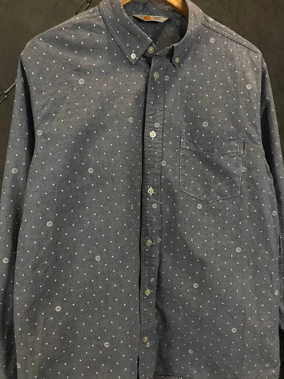 Carhartt Carhartt WIP designer vintage monogram shirt Size US XL / EU 56 / 4 - 4 Thumbnail