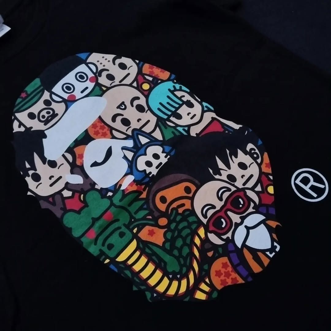 Bape 2016 BAPE x Dragon Ball Z Ape Head Tee Size S / US 4 / IT 40 - 3 Thumbnail