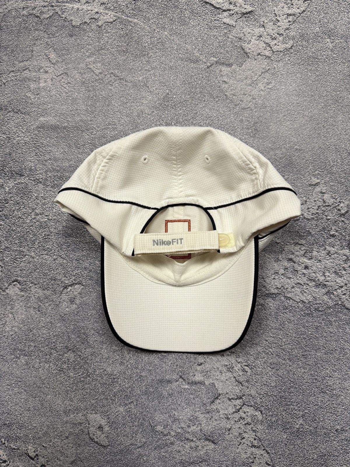Nike × Vintage Vintage Nike Court White Cap Size ONE SIZE - 4 Thumbnail