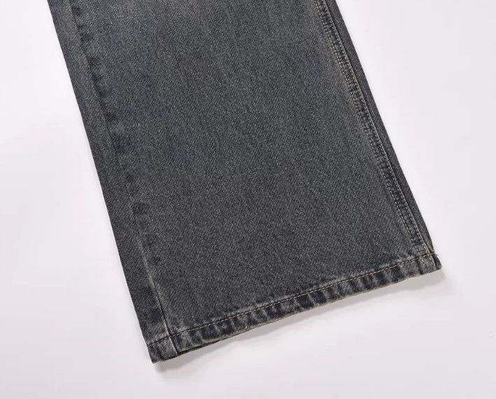 Vintage Men's oversize loose straight washed wide-leg jeans Size US 32 / EU 48 - 5 Thumbnail