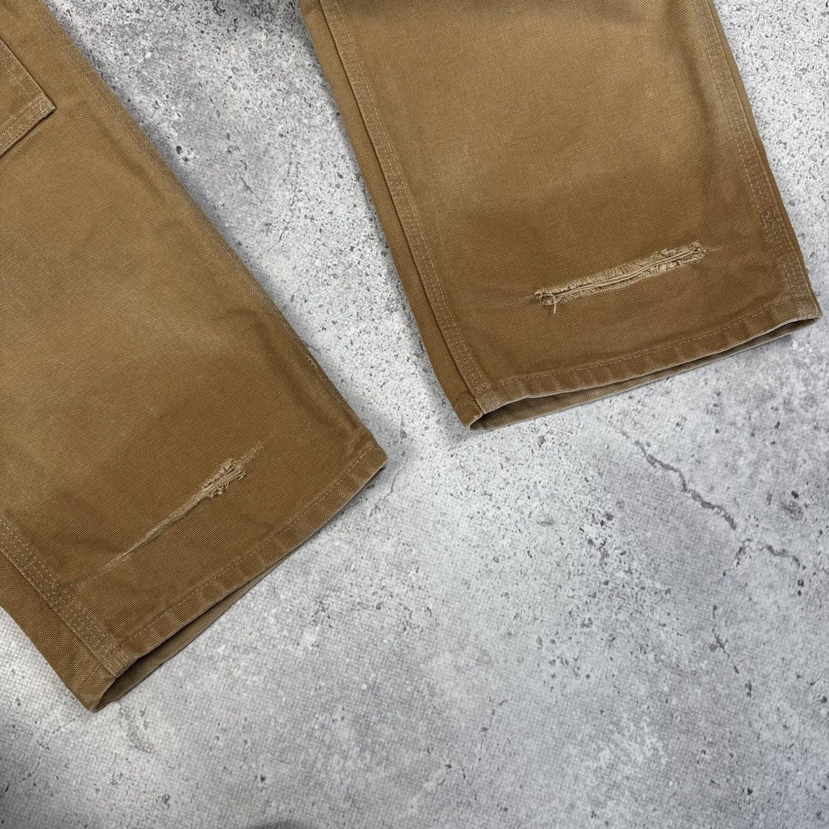 Vintage Carhartt Double Knee Distressed Pants Made In USA